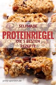 Proteinriegel Selber Machen Die 7 Besten Rezepte In 2020 Proteinreiche Rezepte Protein Riegel Rezept Proteinriegel