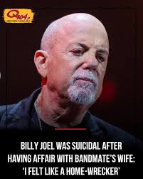 Billy Joel twice attempted to end his life after having an affair with his  best friend's wife in his early 20s. The Piano Man opened up about the  turbulent period in part