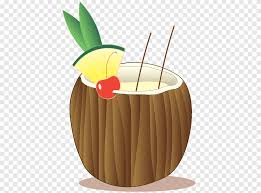 Malibu rum goes with a variety of mixtures, but you've probably paired it with pineapple juice or cranberry juice, or turned it into a piña colada. Pina Colada Cocktail Png Images Pngegg
