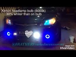 Dalam pemasangan lampu alis motor, kamu memerlukan lem untuk merekatkannya. Universal Angel Ring Fog Light Saga Flx Youtube