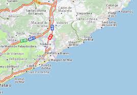 Our site is located in the most beautiful city of the costa brava. Carte Michelin Lloret De Mar Plan Lloret De Mar Viamichelin