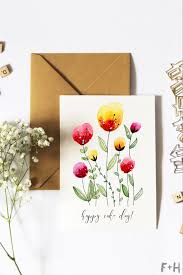 Choose from our library of stunning layouts to create an original and thoughtful card with ease. Free Printable Watercolor Birthday Cards Fox Hazel Watercolor Birthday Cards Birthday Card Drawing Birthday Card Printable
