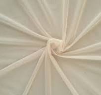 Extra light weight sheer stretch powermesh fabric, pale skin color -  Jolemina