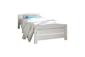 Homestyle4u 888, holzbett 90x200, bett mit lattenrost, natur, kiefer massivholz. Begabino Ivi Bett Massiv Kiefer Weiss Gewachst Mobel Letz Ihr Online Shop
