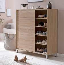 Eine schuhregal aus holz wirkt besonders stilvoll im eingangsbereich. Wohnling Schuhschrank Wl5 713 Holz Sonoma Kaufland De