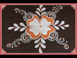 Simple And Easy Rangoli Art Designs Kolam Designs For New Year 2018 Muggulu Designs With Colors Youtu Rangoli Border Designs Kolam Designs Muggulu Design