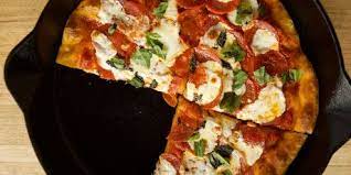 Cast Iron Pizza Cast Iron Pizza Food Network Recipes Cast Iron Recipes