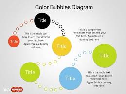 Free Color Bubble Diagrams For Powerpoint Template Bubble