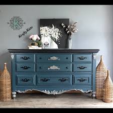 Black And Silver Dresser Dresser Blue Dresser Dresser Wise Owl Paint