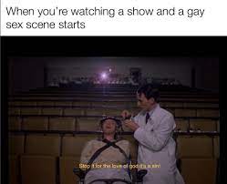 Or watching a movie sex scene with your parents : rmemes