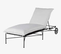 Buying the perfect wrought iron outdoor chaise lounge chairs offers you a nicely decoration, satisfying and also fascinating space. Blithdale Metal Chaise Lounge Pottery Barn
