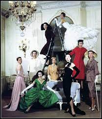 Dior House Models Wearing His Designs Photo By Loomis Dean For Life Paris 1957 Christian Dior Gowns Christian Dior Vintage Vintage Dior
