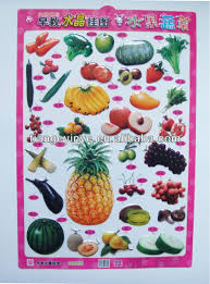 Pvc 3d Vegetable And Fruit Chart View Vegetables Chart Tiange Product Details From Wenzhou Tiange Printing Co Ltd On Alibaba Com