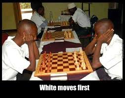 .other photoshopped as if the cat is. White Moves First By Rae08 Meme Center