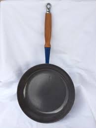 Le Creuset Enameled Cast Iron Skillet Wood Handle Enameled Cast Iron