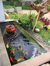 Desain Kolam Ikan Minimalis Diluar Rumah Sebuah Rumah Dengan Taman Di Halamannya Akan Terasa Sangat Menyenangkan Apa Kolam Ikan Desain Lanskap Water Feature