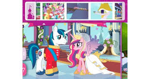 Princess cadence in her wedding dress. My Little Pony A Canterlot Wedding Hd App Review