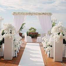 This white carpet runner for sale in different sizes or as a custom cut, is lightweight, durable & easy to clean. 1 2m X 10m White Carpet Aisle Runner Wedding Party Event Decoration Mats Rugs Walmart Canada