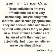 Zodiac Society Cancer Gemini Cusp Gemini Cancer Cusp Gemini And Cancer