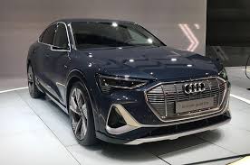 The long roof edge spoiler and a wide diffuser emphasise the. Audi E Tron Sportback Electric Coupe Suv Priced From 79 900 Autocar