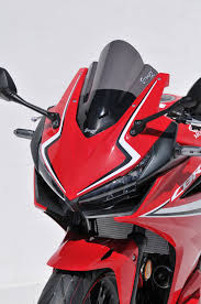 aeromax screen with air intake light black moto bike honda cbr sport bikes