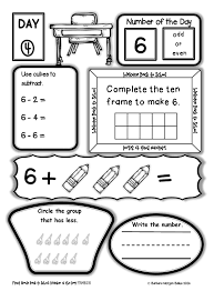 Number Sense Freebie Number Of The Day Back To School First Grade Practice 1st Grade Math First Grade Math Math Classroom