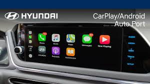 Apple Carplay And Android Auto I Hyundai Youtube