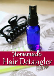 My homemade hair detangler is made with glycerin a natural humectant, to keep hair hydrated and essential oils to boost hair growth and shine. Homemade Hair Detangler All Natural Chemical Free