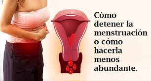 Como Detener La Menstruacion Tempranamente O Hacerla Menos Abundante