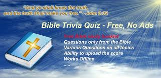 Built by trivia lovers for trivia lovers, this free online trivia game will test your ability to separate fact from fiction. Bible Trivia Quiz Free Bible Guide No Ads Aplicaciones En Google Play