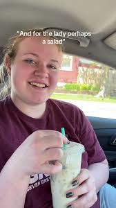 Little Ladg Would Have A Salad White Chikcs