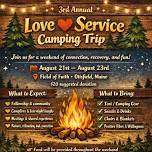 Love and Service Camping Trip