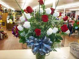 Red and white filler flowers. Pittsburg Tx Florist Bunn Flowers Gifts Formerly Don Reynolds Flowers