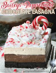 It doesn't get much better than this luscious recipe for hot chocolate lasagna. Baileys Chocolate Lasagna Easy No Bake Layered Dessert