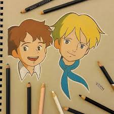 Done Tell My Your Opinion Please وخلصت رسمة روميو و الفريدو مش عارفة ليه كل شوية اقول روميو و جولييت المهم أتمنى أنها تعجبك Old Anime Anime Sketch Cartoon Kids
