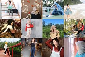 Sebut saja destinasi seperti giri tirta kahuripan, hidden valley hills, hotel gantung gunung parang, hingga sky lodge tertinggi di dunia. 70 Gaya Berfoto Ootd Kekinian Yang Bagus Buat Cewek Hijaber Dan Non Hijab Youtuber Indonesia