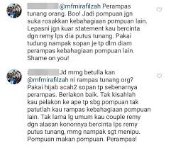 Eksklusif pengakuan mira filzah berlakon dengan remy ishak yang ramai tidak tahu. Mira Filzah Dituduh Rosakkan Hubungan Remy Ishak