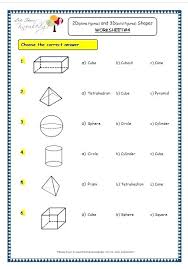 The areas and perimeters of rectangular shapes are reviewed as are the concepts of congruency and symmetry. Solid Shapes Worksheets Plane Sumnermuseumdc Org
