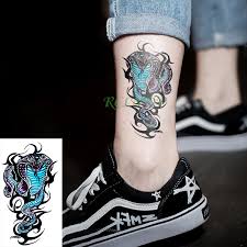 Maybe you would like to learn more about one of these? Waterproof Temporary Tattoo Sticker Snake Fake Tatto Flash Tatoo Tatouage Wrist Foot Hand For Girl Women Men Temporary Tattoos Aliexpress