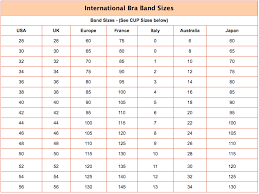 While wearing a bra that fits you well, stand in front of the mirror with a tape measure. Bra Size Calculator Bra Size Converter Conversion Chart Hflair