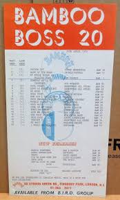 reggae record chart posters