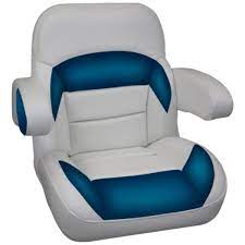 Refresh the look of your pontoon with seats & furinture sets at sportsman's guide. Captains High Back Recliner With Flip Up Arms