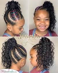 There are so many little black girl haircuts and hairstyles you can pick for school. Cute Hairstyles For Little Black Girls Easy Hairstyles For Black Girls