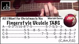 This is the step by step tutorial for my ukulele fingerstyle arrangement of fly me to the moon. O Christmas Tree Fingerstyle Ukulele Tutorial Youtube
