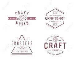 Check spelling or type a new query. Vector Logo Design Handmade Diy Craft Tailoring And Knitting Royalty Free Cliparts Vectors And Stock Illustration Image 164503453