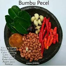 Bumbu Pecel Masakan Vegetarian Resep Makanan Sehat Resep Masakan
