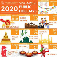 Singapore Public Holidays In 2020 Singapore Public Holidays