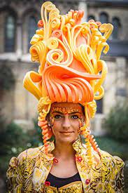 Foampruik Foamwig Pruik Wig Made Of Foam From Follyfoam Great For Carnaval Fasching Cosplay Theater Dragqueen Etc Foam Wigs Funky Hats Wigs