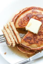Using your food processor or hand blender, process 2 cups of full fat cottage cheese, ½ cup of cream, one tablespoon of cornstarch, and one teaspoon of stevia until smooth. Easy Keto Pancakes Using Almond Flour The Diet Chef