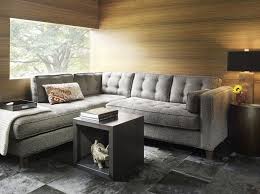 It can be a way to maximise your lounging area while minimising the overall footprint when furniture is streamlined and open, it allows you to see the space around it making the room appear larger. Gray Corner Sofa For Small Living Room Furniture Image 05 Small Room Decorating Ideas